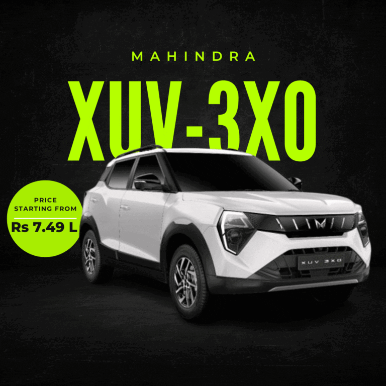 इंतज़ार खत्म! Mahindra XUV 3XO: 7.49 लाख रुपये में धांसू SUV का धमाका!
