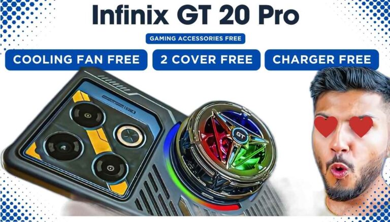 Infinix GT 20 Pro: गेमिंग फ़ोन के साथ गेमिंग Accessories Free